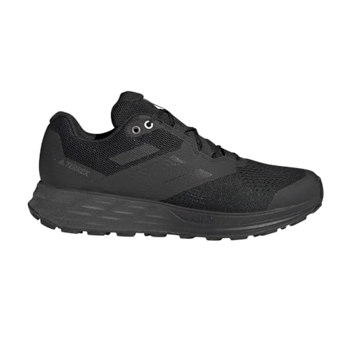 adidas Mens Terrex Two Flow Trail Running Sneakers Shoes - Black