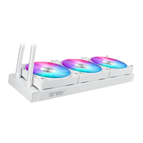 ASUS MAX Gaming LC 360 ARGB LCD Edition système de refroidissement liquide de processeur Taille de radiateur : 360 mm pour : AM4 AM5 LGA1851 LGA1700 cuivre 120 mm - vue 7