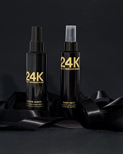 Sally Hershberger 24K Liquid Assets Daily Conditioner Remedy - Strengthening Treatment To Refresh Damaged Hair - Lightweight Formula With Uv Protecting Technology - Paraben And Phthalate Free - 5 Oz #TOP7