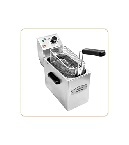 LITTLE BALANCE 8481 My George Pro, Friteuse électrique, Contenance 4 l, Puissance 3200 W, Tout Inox