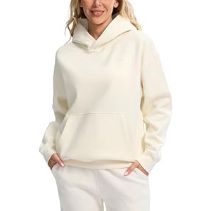 G Gradual Hoodies for Women Oversized Fleece Sweatshirt with Pocket Loose Fit Casual Athletic Workout Pullover