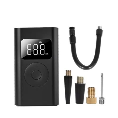 Compresor portatil para coche con inflador de ruedas digital y bateria recargable