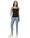 Foucome Nursing Tank Tops for Breastfeeding Square Neck Nursing Camisoles Yoga Workout Shirt with Built in Bra Black, M