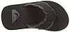 Quiksilver Monkey Abyss, Boys’ Flip Flops, Black (Black/Black/Brown), 6 UK (39 EU) #4