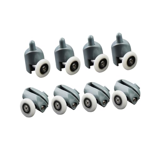 Rodillos para mamparas de 25mm Lurrose ruedas para puertas de ducha y bañeras 2