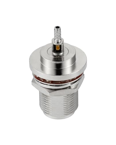 5 conectores coaxiales N hembra para cable RG316 RG174 miniatura 5