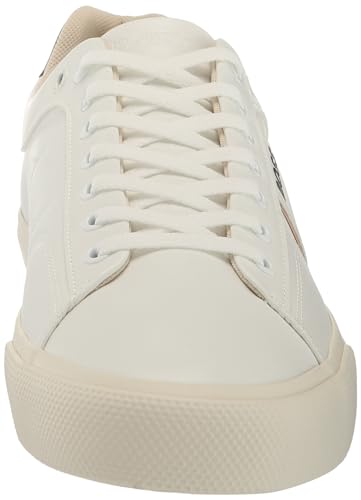 Image of BOSS Men's Aiden Logo Block Leather Low Top Sneakers