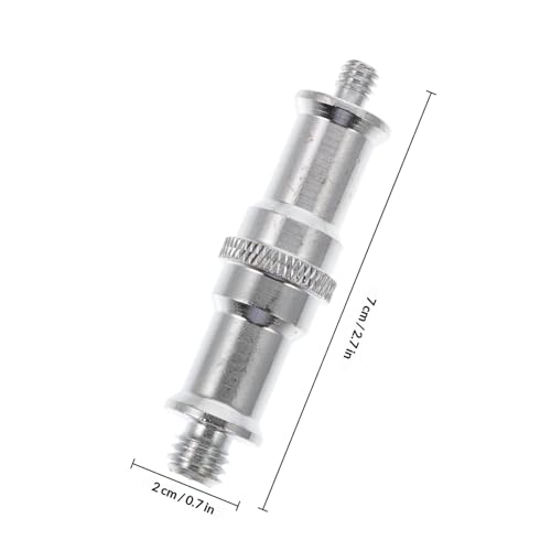 Image of 4Pcs Threaded Screw Adapter 1 /4 to 3 /8 Stainless Steel for Camera