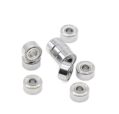 Roulement à billes blindé 693ZZ 3x8x4mm en lot de 10 pièces pour micro-mécanisme