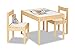 Children's table and chair set 'Olaf', 3 parts
