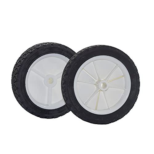 Cluparis 9611 Plastic Wheel 2Pk Replacement For Oregon 72-107/9611 Semi-Pneumatic Rubber Replacement Tire #TOP2