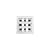 BUILDMART - 6x6 White Modern AC Vent Cover - Decorative Air Vent - Standard Linear Slot Diffuser - Register Grille for Ceiling, Walls & Floors - Texas Buildmart