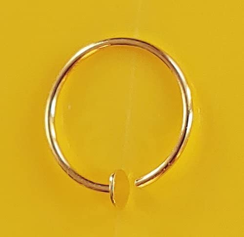 Ringe PIERCING SEGMENT 585er Echtgold/Ohr Nase/Durchmesser 8 mm/Stärke 0,8 mm/Tragus Intim Helix Septum/Schmuck im Online Shop kaufen / 46009-8