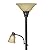 Catalina Lighting 18223-002 Transitional Uplight Floor Lamp with Reading Light, Standing Lamp, Living Room Light, LED Bulb NOT Included,71", Dark Bronze