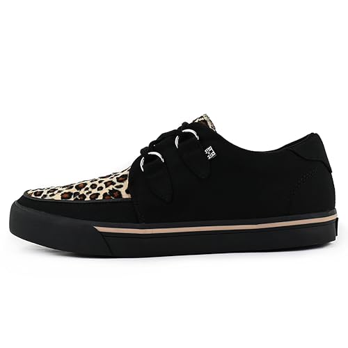 Image of TUK Suede Creeper Sneaker Shoes for Women and Men, D Ring Lace Up Shoes