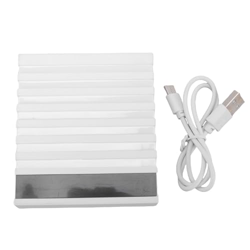 SUNGOOYUE Báscula de café, Báscula de café Digital Portátil de Alta Precisión de 0,1 G con Temporizador Pantalla LED Control Táctil para Verter sobre y Uso en la Cocina (WHITE)