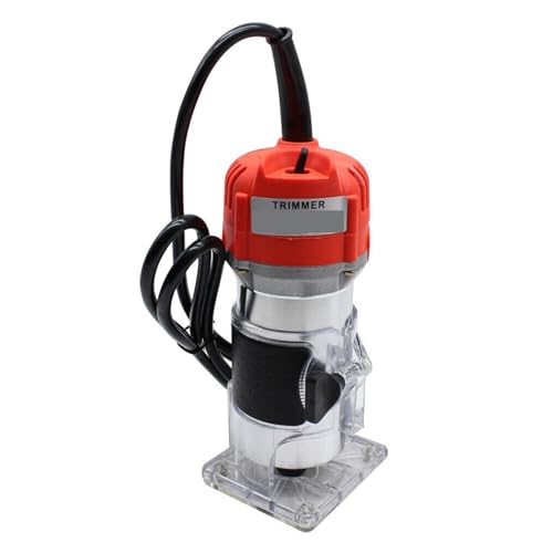 800W 30000RPM Router Di Legno Elettrico Trimmer Lavorazione Del 1/4 Pollici Intaglio Fresatura Macchina Da Taglio Falegname Utensili Elettrici Potenza Elevata
