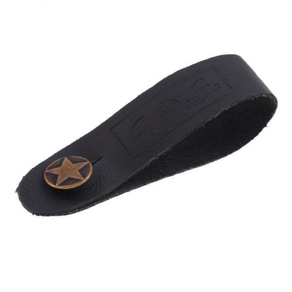 bnf® 2xLeather Strap Hook Neck Strap Button for Acoustic Classical Guitar Black | Guitars & Basses | Parts & Accessories | Straps-image-30