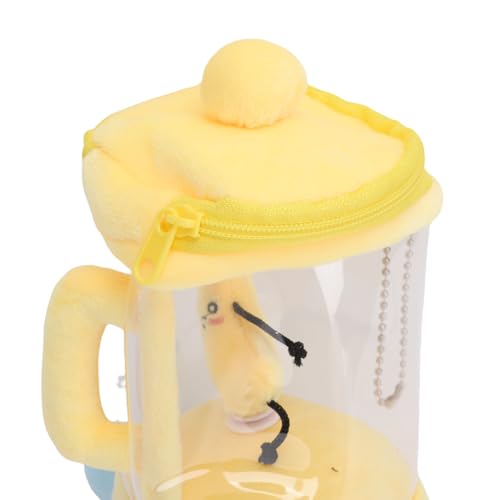 Alomejor Fun Cartoon Fruit Juicer Plüschspielzeug mit Kordelmechanismus, Weiches Material, Multifunktionales Spiel für, Ideal, Ideal (Banane)