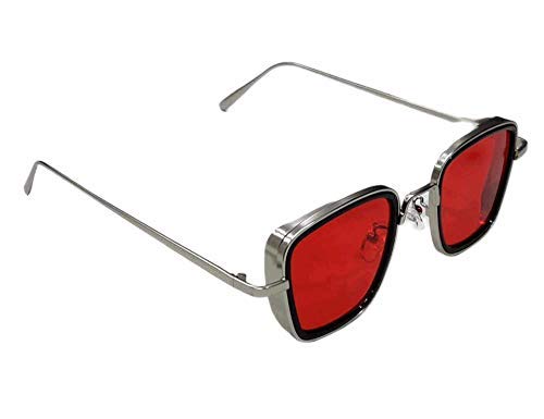 square red sunglasses