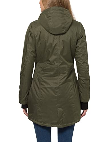 berydale Winterjacke Damen Parka I Warme Übergangsjacke Damen I Atmungsaktiv, Wind- und Wasserdicht I Wintermantel mit Thermowattierung