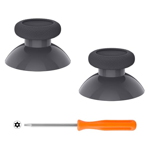 eXtremeRate Thumbsticks für Xbox Series X/S Controller,für Xbox One Standard/X/S/Elite 1,Analog Stick Joystick Joy-Sticks Analogsticks Aufsätze Zubehör-Klassik Grau