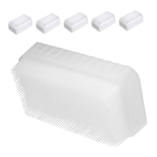 HOMOCONO 6Piezas Cepillo Sensorial para Bebés y Niño Niña Pequeños Esponja de Baño Suave de Doble Cara Herramienta de Limpieza y Masaje para Infantil para Hogar Infantes