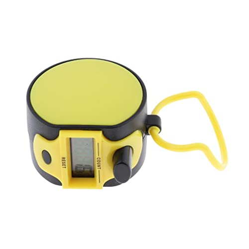 Gepnoo 4 Dígitos para Contagem de Pessoas, Amarelo, 43mm.