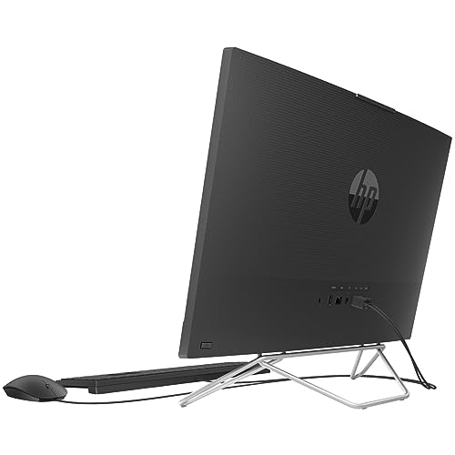 Image of HP 2023 24 23.8 inch FHD Business All-in-One Desktop Computer, 12th Gen Intel 10-Core i7-1255U, 4GB DDR4 RAM, 512GB PCIe SSD, WiFi 6, Bluetooth 5.2, Keyboard & Mouse, Windows 11 Pro, BROAG Cable