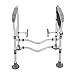 lxrnqcey Toilet Safety Frames Stability Waterproof for Toilets