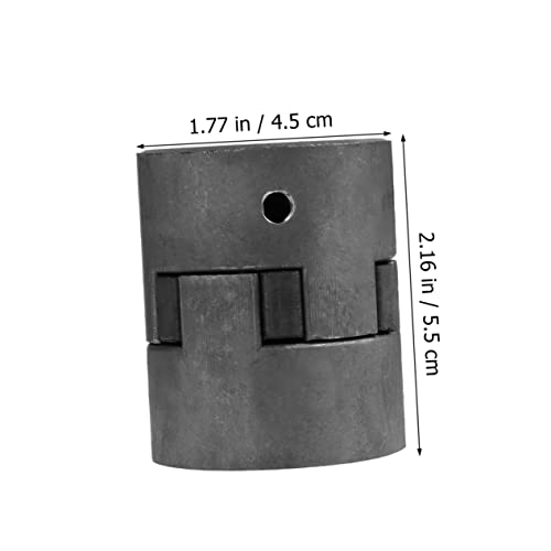 Joint à mâchoires insert caoutchouc pour moteur cnc et accouplement 3 pces