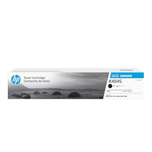 HP CLT-K404S (SU100A) Original Toner Schwarz (Kompatibel: SL-C430 C430W C432 C433 C432W C433W C480 C480W C480FW C480FN C482 C483 C482W C483W C482FW C483FW)