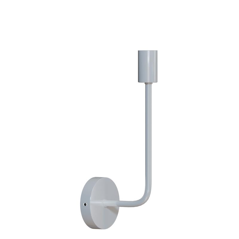 LEDSone Retro Industrial E27 Wall Sconce Metal Slim Wall Lamp, Vertical Mount Lighting Fixture for Living Room, Dining Room, Bedroom, Study Room, Café, Bar, and Indoor Wall Lighting Décor