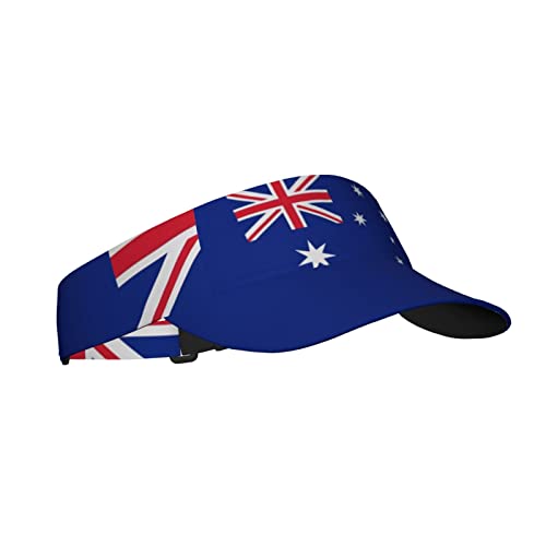 Image of Cute Funny Flag Hat Women Men Adjustable Flag Sport Sun Visor Hat Summer Fashion Sun Cap Beach Flag Hat