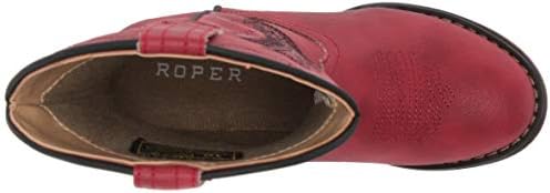 Roper Little Kids Taylor Boot, Red, 11 | Image 4