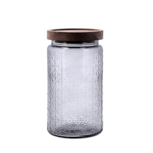 Bidasoa Mia Tarro Vidrio Tape Acacia 1l Otros Vidrios Ecológico