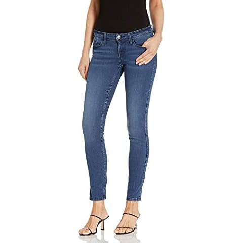 GUESS Jeans Power de talle bajo para mujer, Cuesta, 32 US Cover