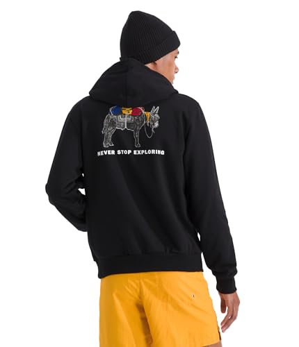 THE NORTH FACE Men's Evolution Pack Hoodie | 2 Piece Hood With Adjustable Drawcord, Kangaroo Hand Pocket