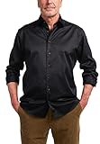 eterna Herren unifarbenes Soft Tailoring Shirt Comfort FIT 1/1 schwarz 42_H_1/1