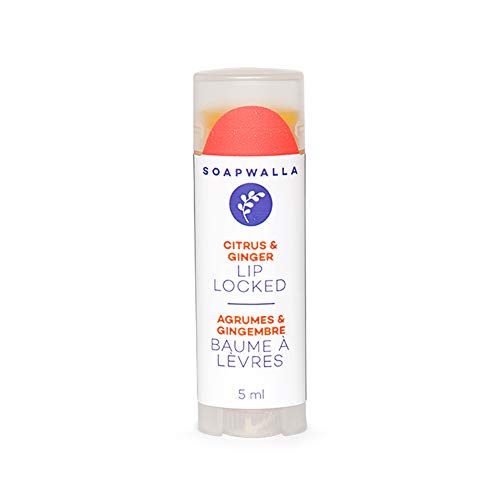 Soapwalla - Organic / Vegan Lip Locked Lip Balm (Citrus + Ginger)