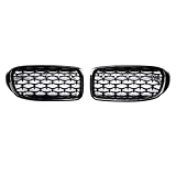 Para Serie 3 GT F34 2012-2019 Parrilla De Parachoques Delantero Diamond Sedan Meteor(Gloss Black)