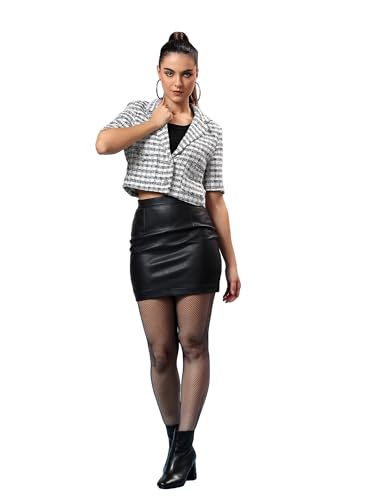 Image of KOTTY Bold & Beautiful Women's Solid Color Blazer - The Ultimate Style Statement