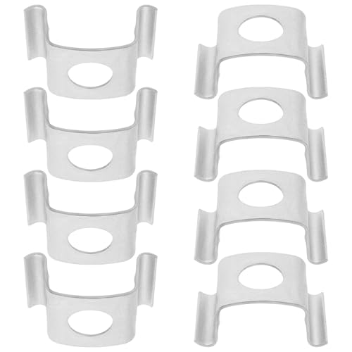 Image of 8pcs Automobile Brake Hose Metal Fixing Clips Brake Hose Pipe Retaining Holder Clip.Brake Hose Clip