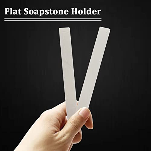 Image of Flat Soapstone Holders with 10 PCS Flat Replacement Soapstone for Making Removable Markings on Steel, Iron and Aluminum O-024