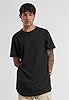 Urban Classics Men's Shaped Long T-Shirt, Black (Black), XXX-Large (Manufacturer Size: 3XL) #4