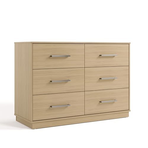 Graco Essentials 6 Drawer Bedroom Dresser (Driftwood) – GREENGUARD Gold Certified Dresser for Kids...