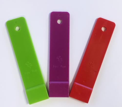 Fox Run Plastic Tab Can Opener, Assorted Colors (Pack of 6)