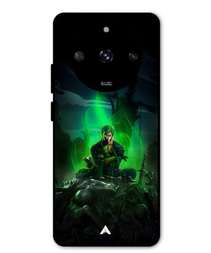 Image of Premium Anime 1 Case for Realme Narzo 60 (Glossy Finish) Soft-Touch Metal TPU Back Cover, Shockproof, Designer, Aesthetic Mobile Phone Case