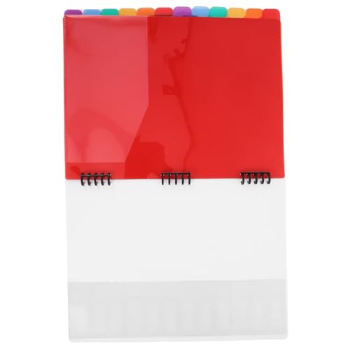Classeur à anneaux A4 trieur de documents de bureau blanc en PP
