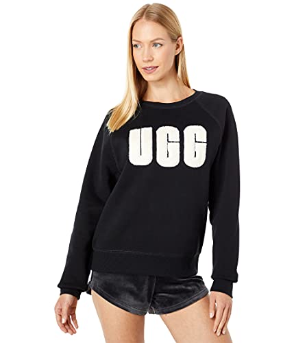 Image of UGG Women's Madeline Fuzzy Logo Crewneck